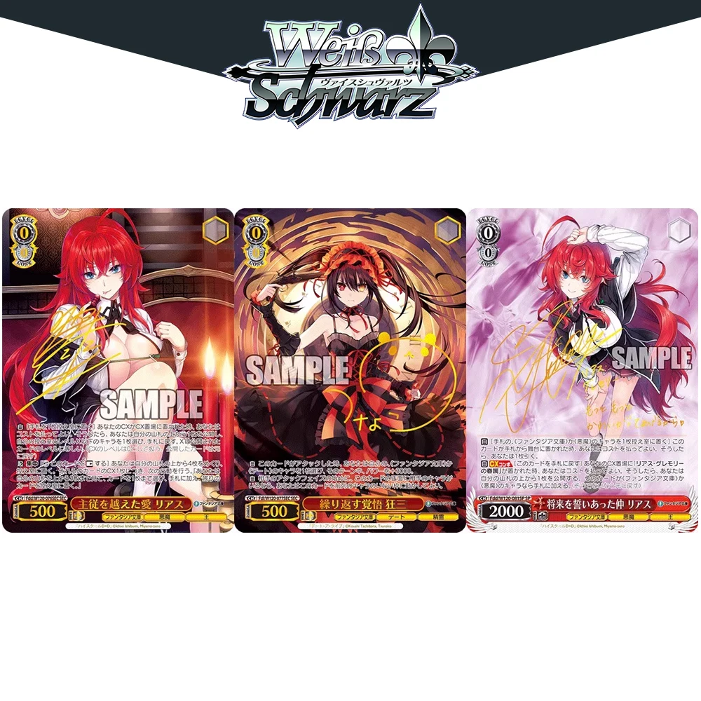 BLBU Weiss Schwarz Card DATE A LIVE Sexy WeiB Game Signature Card DIY Kurumi WS Yatogami Tohka Anime Collectible Cards
BLBU Weiss Schwarz Card DATE A LIVE Sexy WeiB Game Signature Card DIY Kurumi WS Yatogami Tohka Anime Collectible Cards