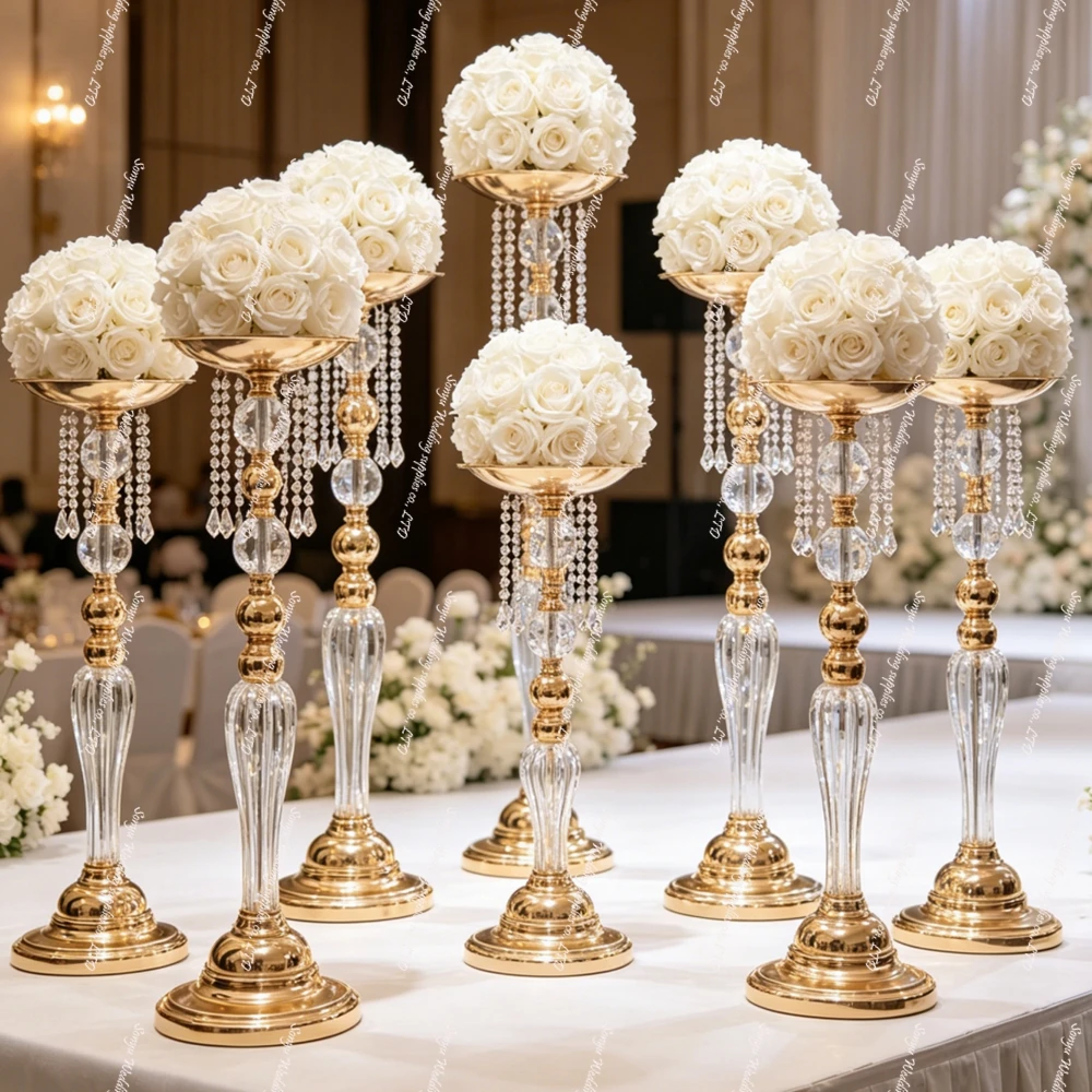 60-110cm)4-12pcs)38 Event Decor acrylic crystal Flower Arrangement Stands Crystal metal Flower Stand Wedding Table Centerpiece
60-110cm)4-12pcs)38 Event Decor acrylic crystal Flower Arrangement Stands Crystal metal Flower Stand Wedding Table Centerpiece