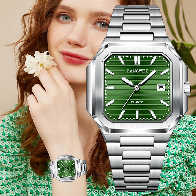 BANGWEI 2026 Women's Watch casual fashion luxury quartz wristwatch luminous calendar vintage elegant Watch for Women reloj+BOX
BANGWEI 2026 Women's Watch casual fashion luxury quartz wristwatch luminous calendar vintage elegant Watch for Women reloj+BOX