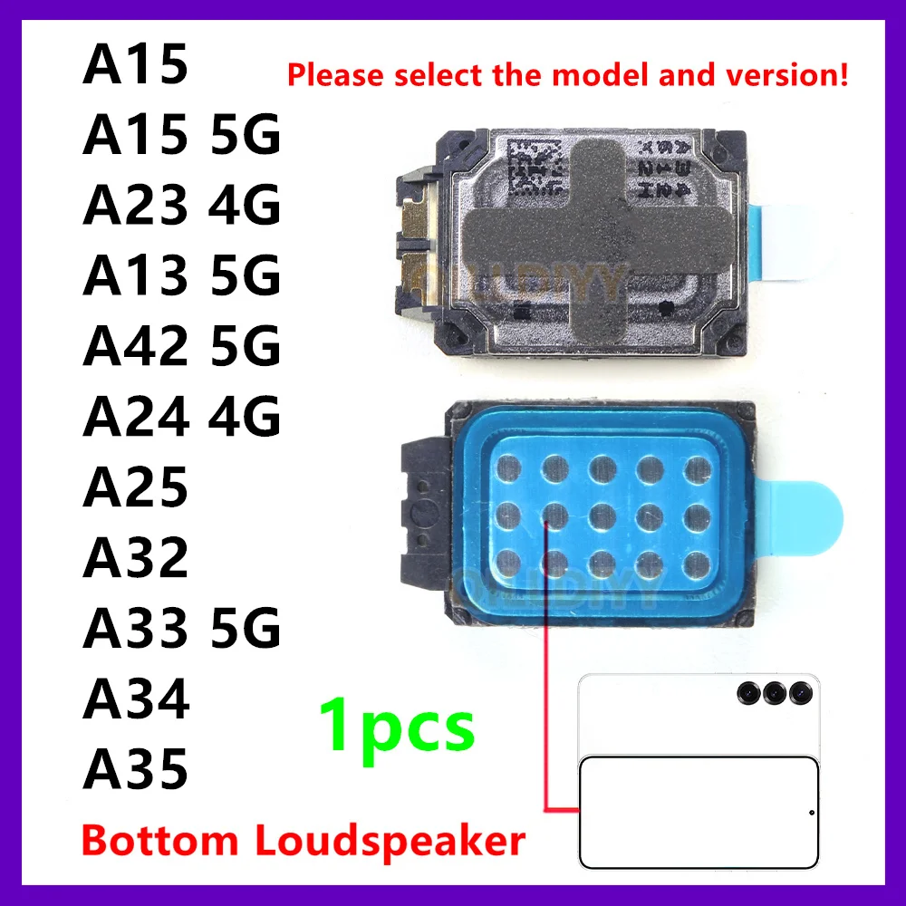 For Samsung Galaxy A15 A23 A24 4G A13 A25 A32 A33 A34 A35 5G Buzzer Ringer Loud Speaker Bottom Loudspeaker Module Replacement
For Samsung Galaxy A15 A23 A24 4G A13 A25 A32 A33 A34 A35 5G Buzzer Ringer Loud Speaker Bottom Loudspeaker Module Replacement