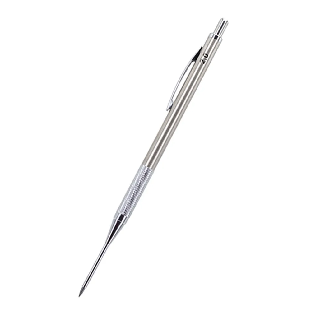 Durable Metal Carpenter Pencil Deep Hole Mechanical Carpentry Pencil Replaceable Lead 2.0mm Construction Pencil Carpentry Tools
Durable Metal Carpenter Pencil Deep Hole Mechanical Carpentry Pencil Replaceable Lead 2.0mm Construction Pencil Carpentry Tools