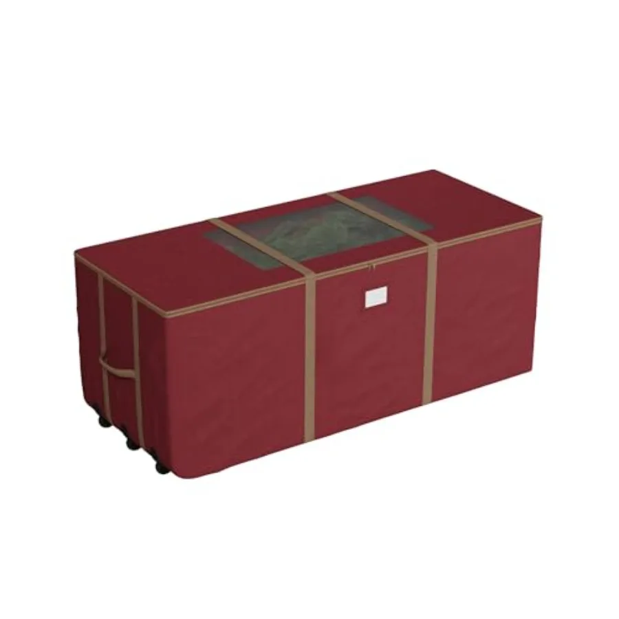 Christmas Tree Storage Tote with Wheels - Rolling Holiday Container for 9-Foot Faux Trees, Garlands, Inflatables, and Other Dec
Christmas Tree Storage Tote with Wheels - Rolling Holiday Container for 9-Foot Faux Trees, Garlands, Inflatables, and Other Dec