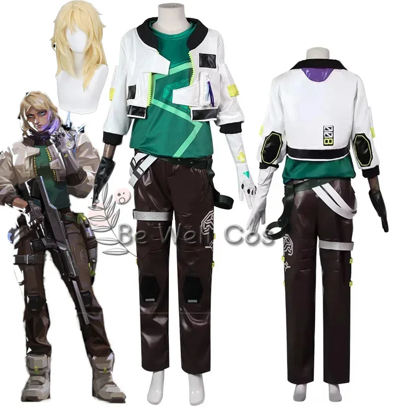 Game Valorant Deadlock Cosplay Costume Wig Pants Coat Gloves Belt Prop Women Men Halloween Party Carniavl Roleplay Outfits
Game Valorant Deadlock Cosplay Costume Wig Pants Coat Gloves Belt Prop Women Men Halloween Party Carniavl Roleplay Outfits