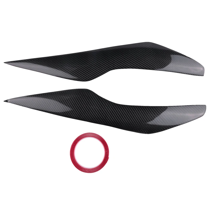 For Ford Focus 2009 - 2011 Carbon Fiber Headlight Decorative Covers Eyelid MK2 Fiber Glass Eyebrow Sticker
For Ford Focus 2009 - 2011 Carbon Fiber Headlight Decorative Covers Eyelid MK2 Fiber Glass Eyebrow Sticker