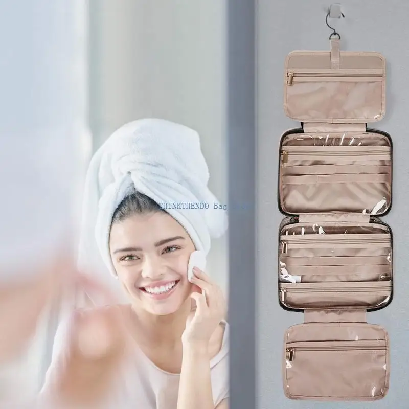340D Travel Toiletry Bag for Women Large Makeup Cosmetic with Hanging Hook Storage Organizers
340D Travel Toiletry Bag for Women Large Makeup Cosmetic with Hanging Hook Storage Organizers