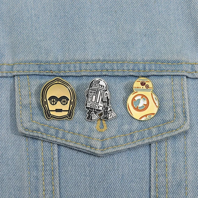 3pcs Anime Stars Warsed Brooch Cosplay Darth Vader Badge Metal Brooch Jeans Jacket Lapel Pin Fashion Decoration Accessories Gift
3pcs Anime Stars Warsed Brooch Cosplay Darth Vader Badge Metal Brooch Jeans Jacket Lapel Pin Fashion Decoration Accessories Gift