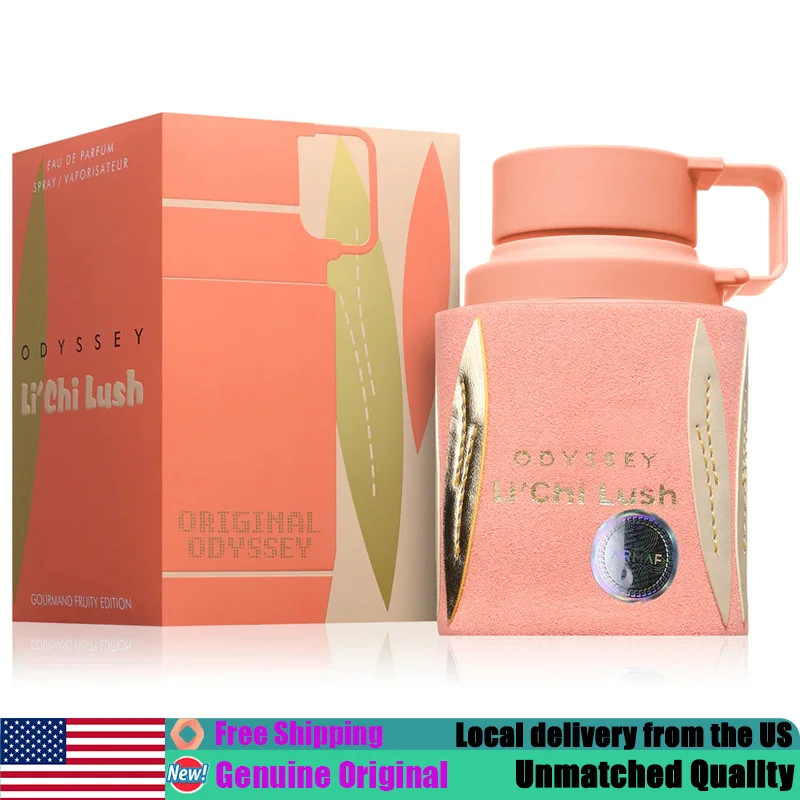 Armaf Odyssey Li'chi Lush Eau de Parfum Spray 3.4 Ounce Premium New Women's Floral Fruity Gourmand EDP Pheromones Cologne 100ml Portable Original Arabic Perfumes Lasting Litchi Mandarin Peach Raspberry Peony Vanilla Fragrance for Daily Dates & Gifting
Armaf Odyssey Li'chi Lush Eau de Parfum Spray 3.4 Ounce Premium New Women's Floral Fruity Gourmand EDP Pheromones Cologne 100ml Portable Original Arabic Perfumes Lasting Litchi Mandarin Peach Raspberry Peony Vanilla Fragrance for Daily Dates & Gifting