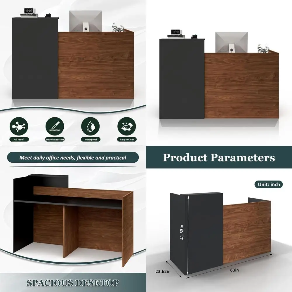 Угловой офисный стол L-образной формы 63 (черно-коричневый) для дома, бизнеса и торговых помещений — просторный, легко собирается.
Угловой офисный стол L-образной формы 63 (черно-коричневый) для дома, бизнеса и торговых помещений — просторный, легко собирается.