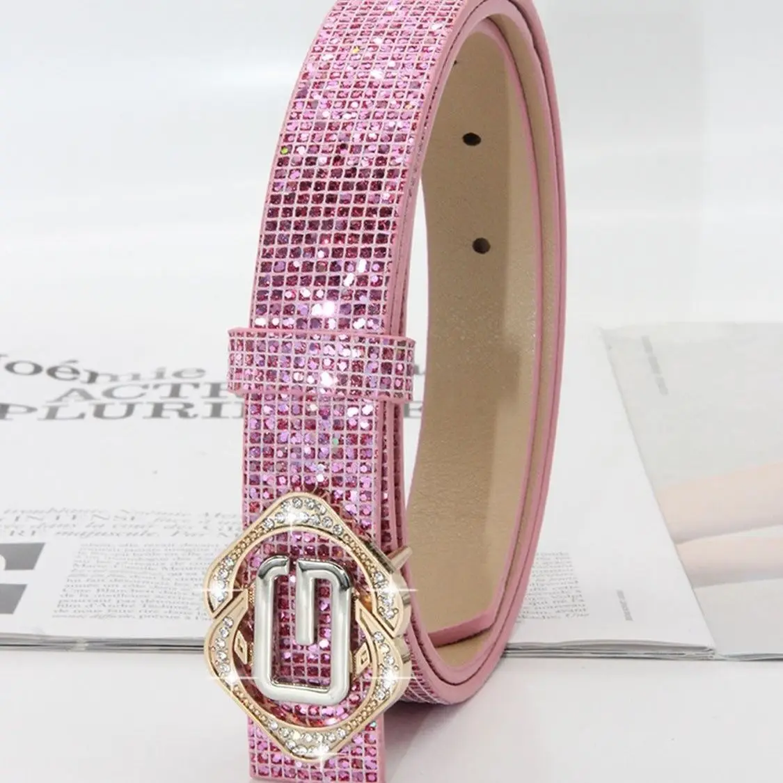 Корейский женский блестящий пояс Baddie со стразами, новая мода, простое универсальное украшение для платья, джинсов, пояса
Корейский женский блестящий пояс Baddie со стразами, новая мода, простое универсальное украшение для платья, джинсов, пояса