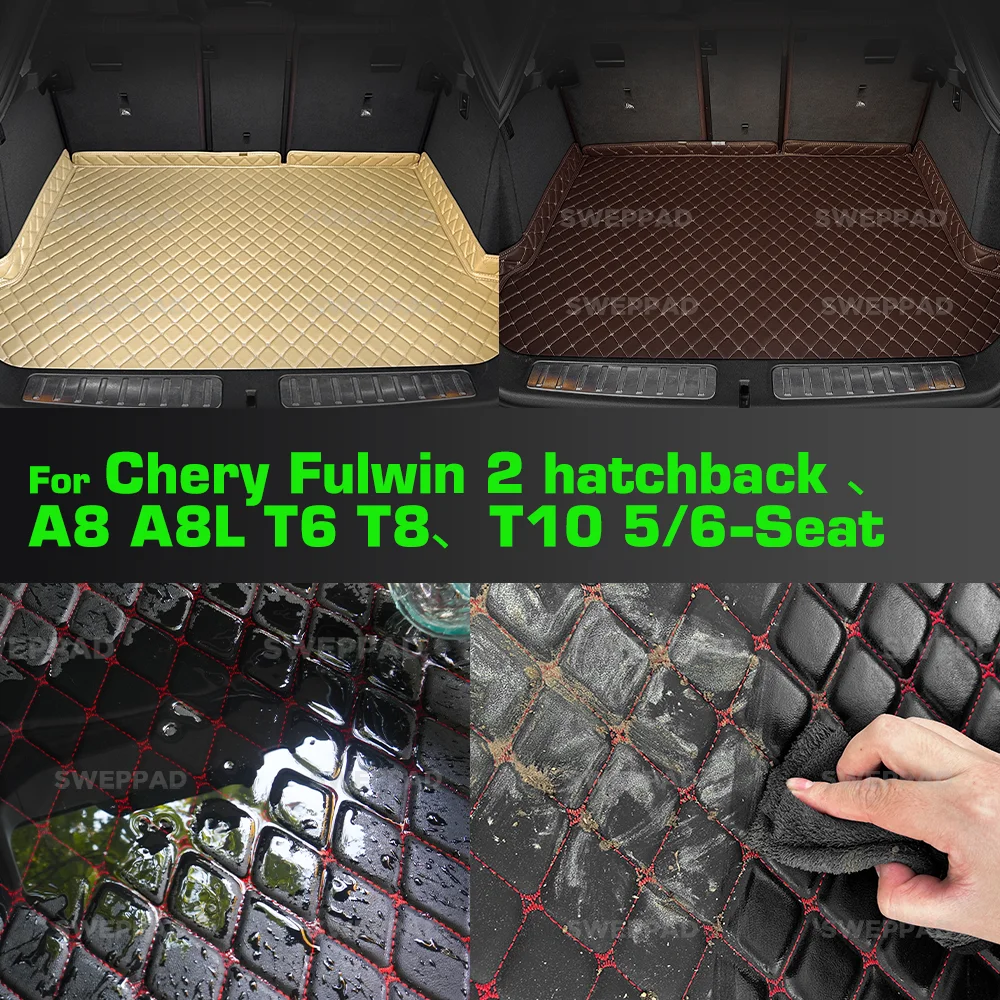 SWEPPAD For Chery Fulwin 2 hatchback 、A8 A8L T6 T8、T10 5/6-Seat Custom Car Trunk Mat Cargo Liner Auto Interior Accessories
SWEPPAD For Chery Fulwin 2 hatchback 、A8 A8L T6 T8、T10 5/6-Seat Custom Car Trunk Mat Cargo Liner Auto Interior Accessories