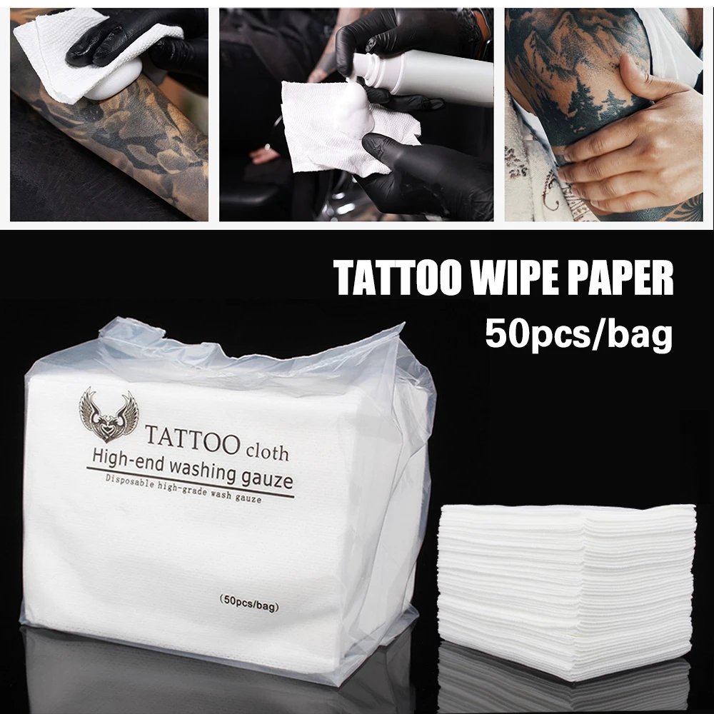 50Pcs White Disposable Tattoo Wipe Paper Soft Tissue Towel Body Art Cleaning Makeup Beauty Wiping Paper Tattoo Cleaning Cloth
50Pcs White Disposable Tattoo Wipe Paper Soft Tissue Towel Body Art Cleaning Makeup Beauty Wiping Paper Tattoo Cleaning Cloth