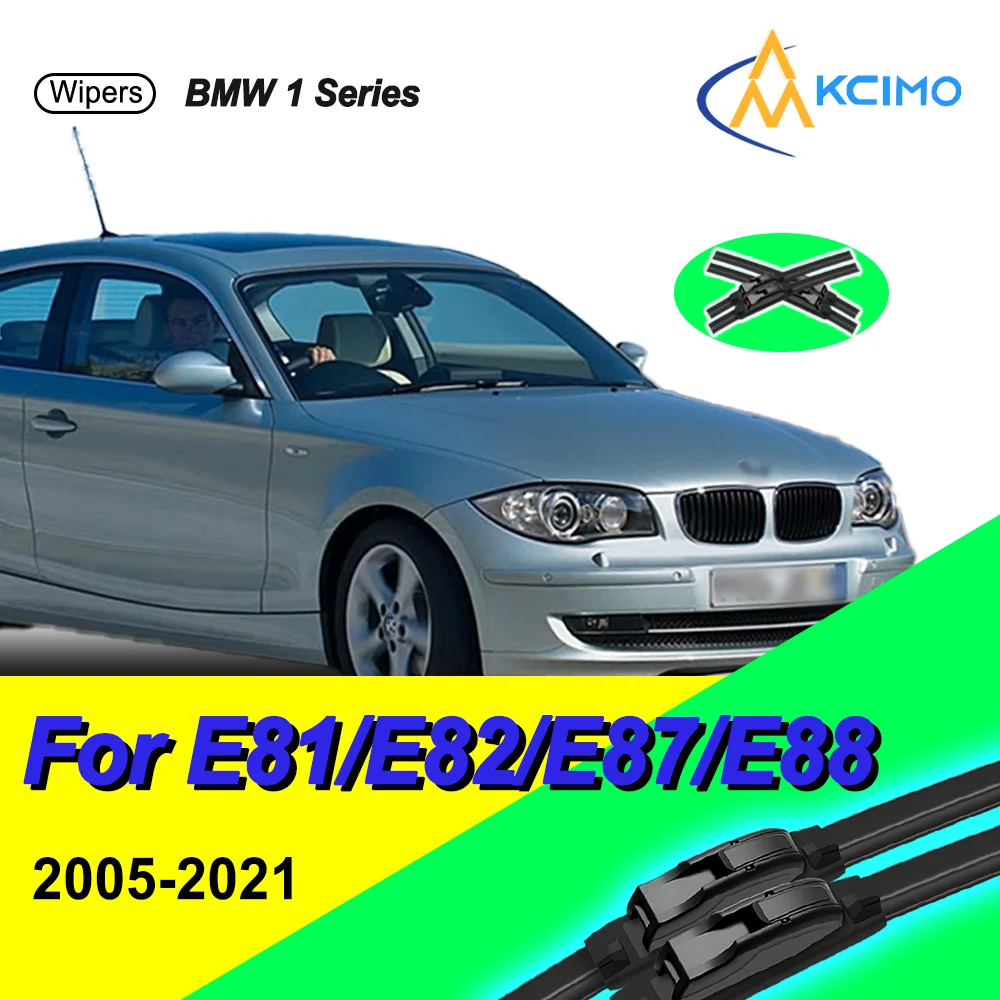 2PCS Frameless Wiper Blades for BMW 1 Series E81/E82/E87/E88 2005-2011 All-Weather Silent Exact Fit Windshield Car Accessories
2PCS Frameless Wiper Blades for BMW 1 Series E81/E82/E87/E88 2005-2011 All-Weather Silent Exact Fit Windshield Car Accessories