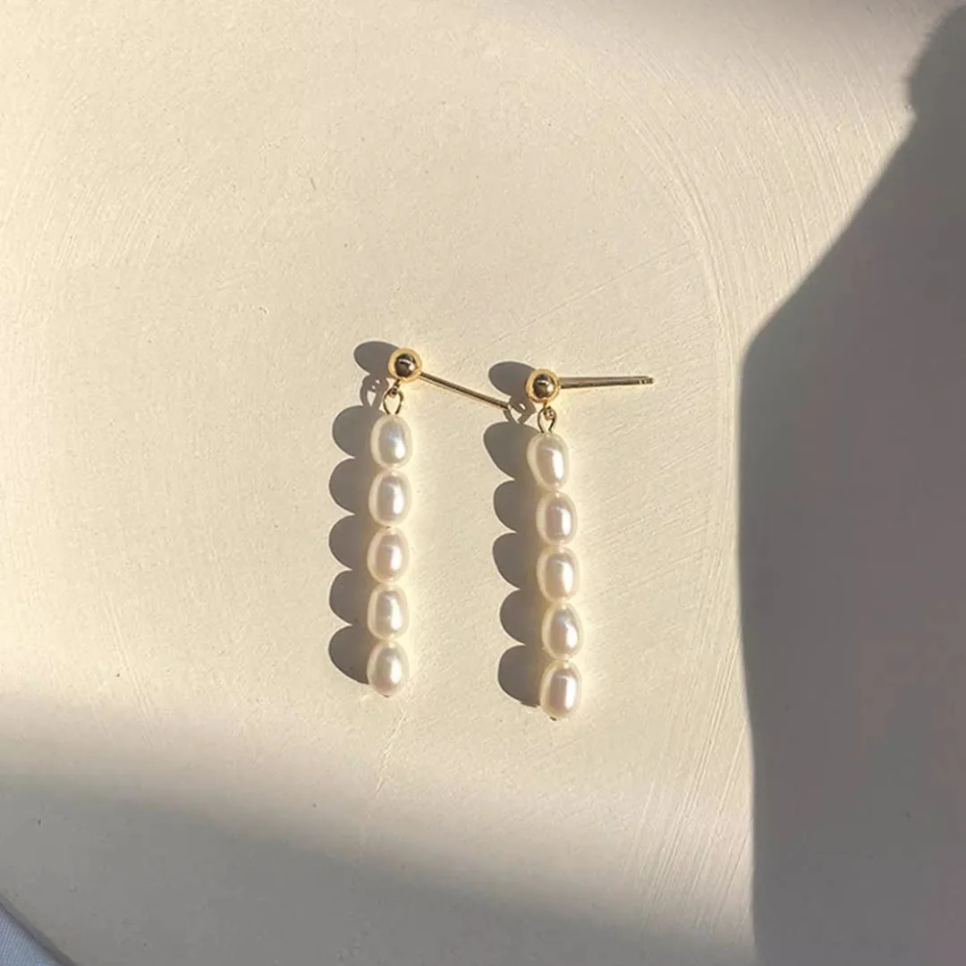 4-5mm Rice Shape Freshwater Pearl Earrings 925 Sterling Silver Handmake Pearl Earrings Jewelry Gift 2026 New Arrivals
4-5mm Rice Shape Freshwater Pearl Earrings 925 Sterling Silver Handmake Pearl Earrings Jewelry Gift 2026 New Arrivals