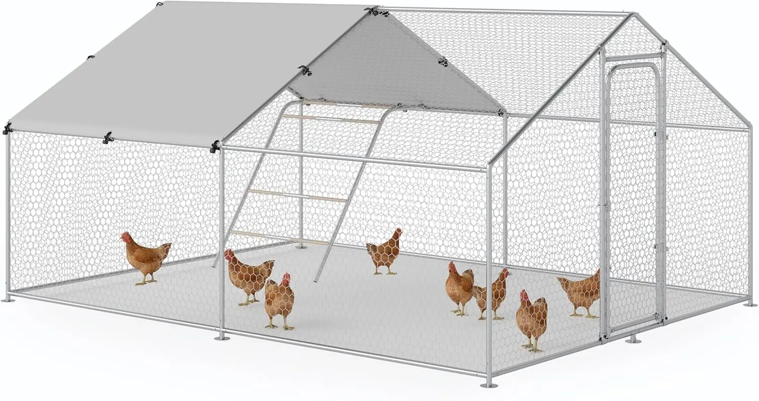Walk In Spire Roof Metal Hen Coop Poultry Cage Outdoor Rabbit Duck House
Walk In Spire Roof Metal Hen Coop Poultry Cage Outdoor Rabbit Duck House