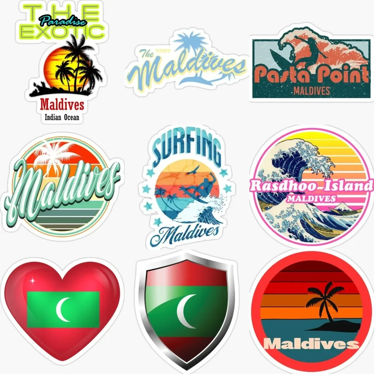 Maldives Flag Emblem Sand Surfing Stickers Motorcycle Window Laptop Car Truck Bicycle Wall Helmet Racing Camper Decal Assecories
Maldives Flag Emblem Sand Surfing Stickers Motorcycle Window Laptop Car Truck Bicycle Wall Helmet Racing Camper Decal Assecories