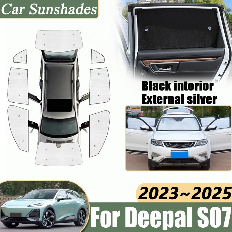 Car Covers Anti-UV For Deepal S07 S7 Accessories 2023 2024 2025 Full Coverages Sunshade Window Visor Sun Shades Privacy Blocks
Car Covers Anti-UV For Deepal S07 S7 Accessories 2023 2024 2025 Full Coverages Sunshade Window Visor Sun Shades Privacy Blocks