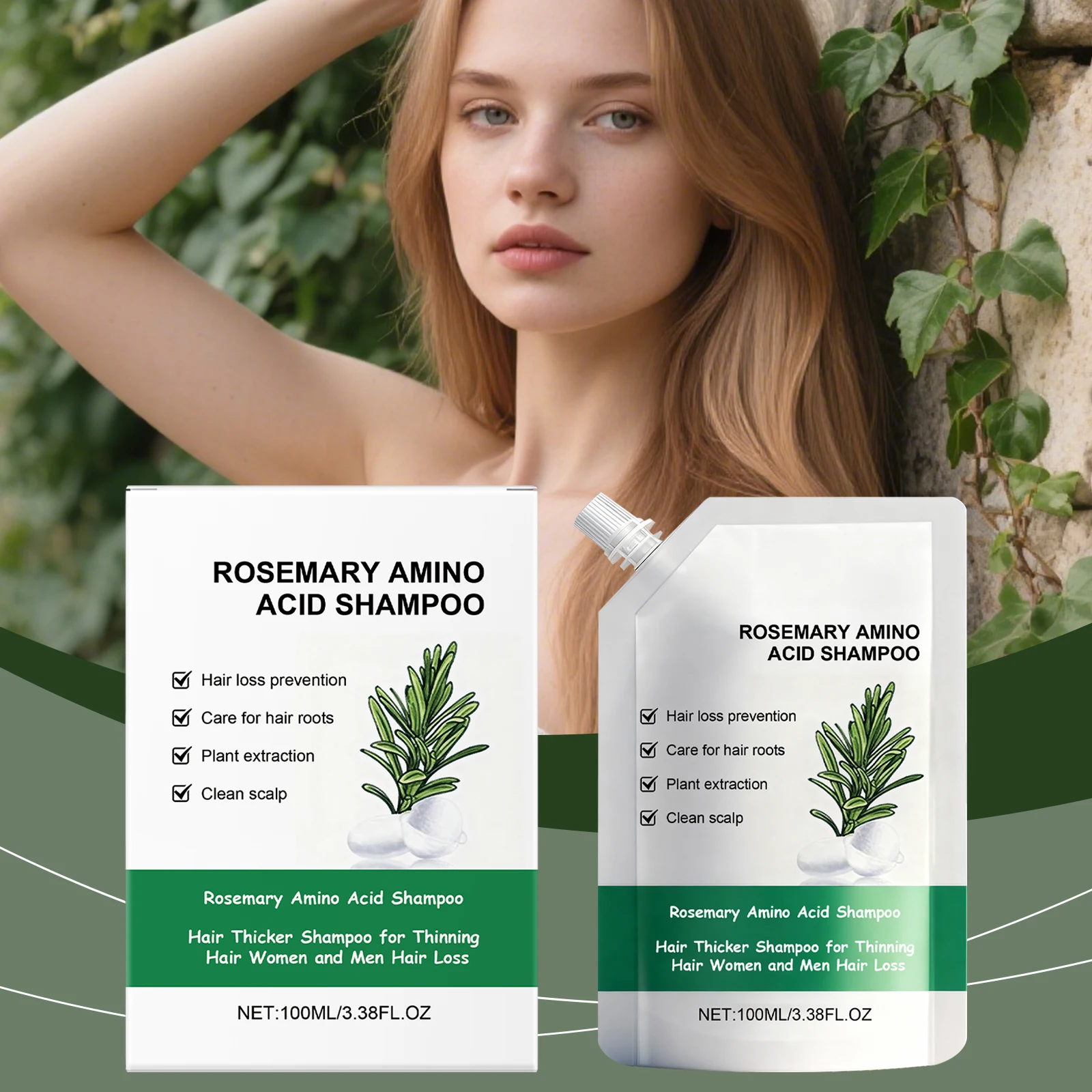 Rosemary Amino Acid Shampoo Anti Hair Loss Prevention Strengthening Hair Root Cleaning Scalp Care Rosemary Hair Growth Shampoo
Rosemary Amino Acid Shampoo Anti Hair Loss Prevention Strengthening Hair Root Cleaning Scalp Care Rosemary Hair Growth Shampoo