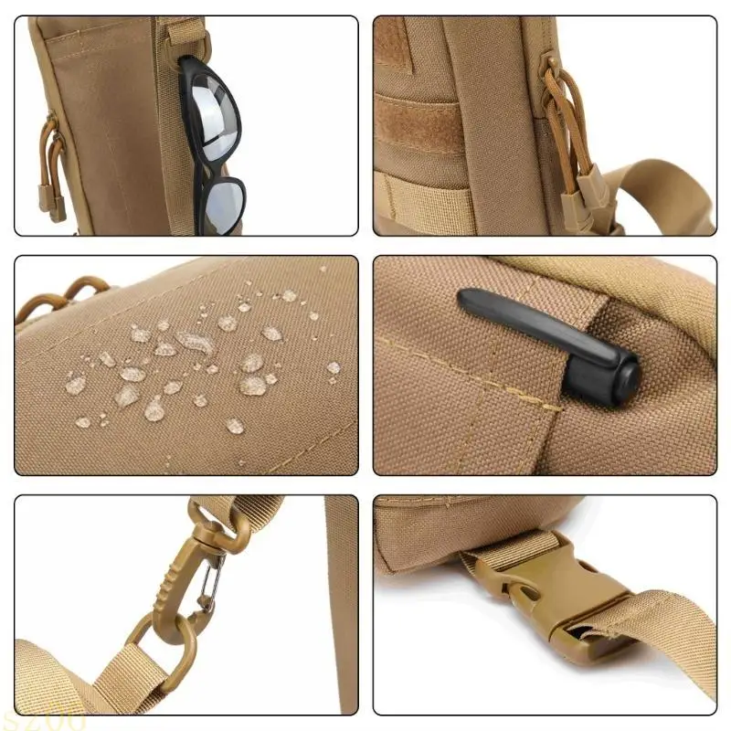 Q2Q4 Water Resistant Tool 1680D Fabric Front Pocket Storage Bag for Travel
Q2Q4 Water Resistant Tool 1680D Fabric Front Pocket Storage Bag for Travel