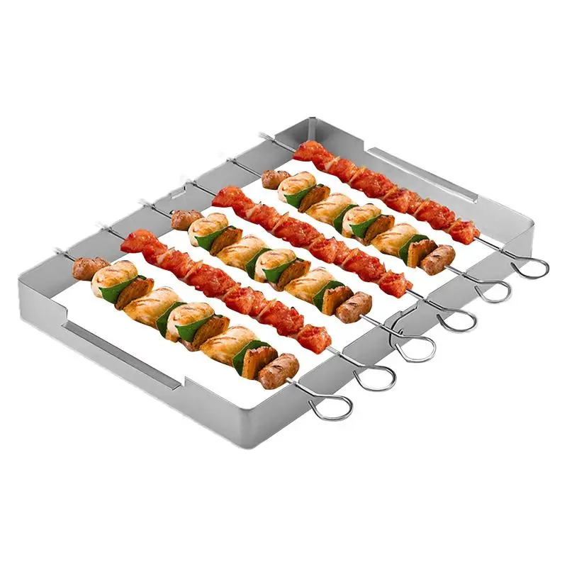 Grill Rack For Outdoor Stainless Steel Outdoor Cooking Rack Heavy-Duty Rust-Resistant Cooking Tool For Grilling Camping Patio
Grill Rack For Outdoor Stainless Steel Outdoor Cooking Rack Heavy-Duty Rust-Resistant Cooking Tool For Grilling Camping Patio