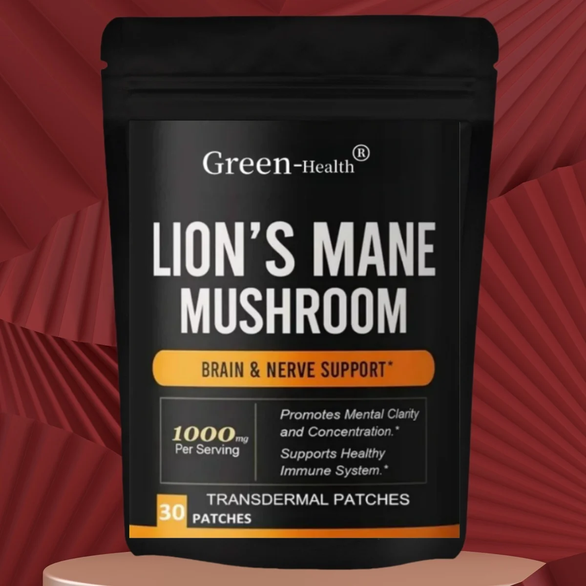 Прозрачные пластыри Lion's Mane Mushroom для психической четкости, улучшения фокуса и памяти, 30 пластырей, поставка на один месяц
Прозрачные пластыри Lion's Mane Mushroom для психической четкости, улучшения фокуса и памяти, 30 пластырей, поставка на один месяц