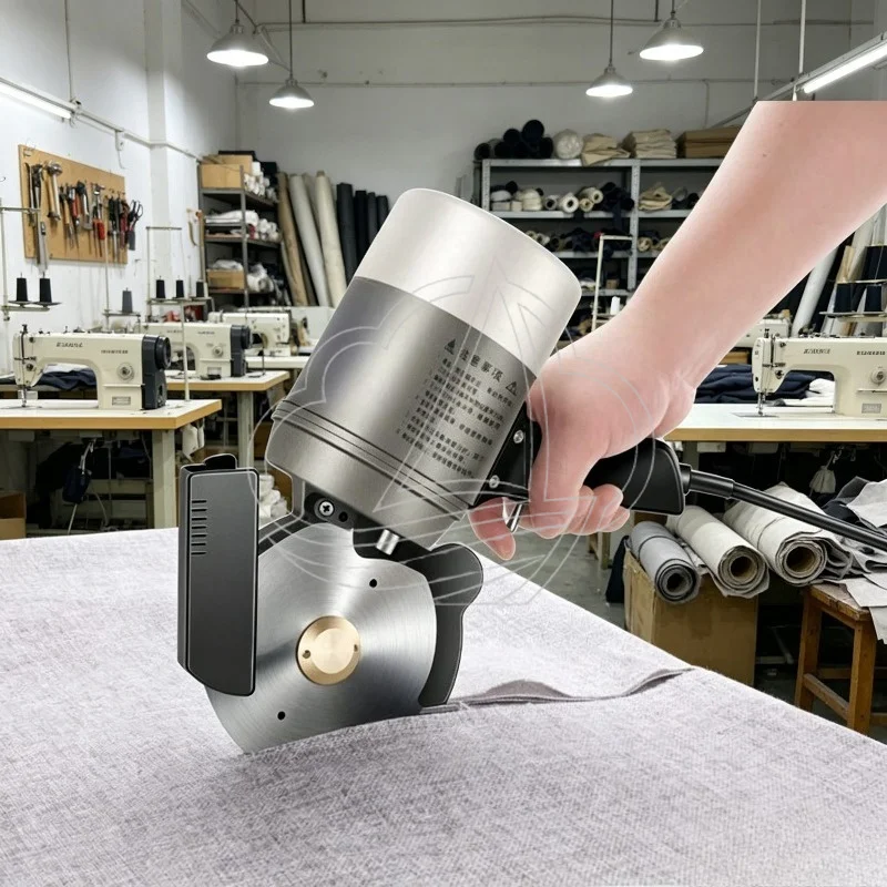 350W 125mm Electric Round Knife Cutter, 4.5cm Cutting Thickness Fabric Leather Cardboard Cutting Tool
350W 125mm Electric Round Knife Cutter, 4.5cm Cutting Thickness Fabric Leather Cardboard Cutting Tool