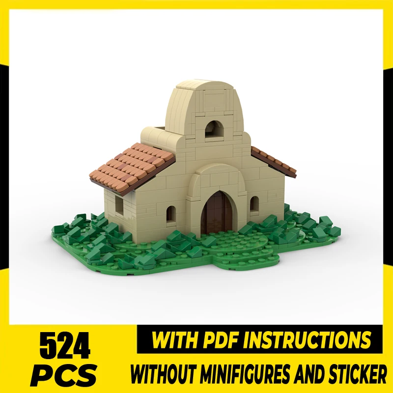 City Street View Model Moc Building Blocks Small Church Model Technology Brick DIY Assembly Construction Toy Holiday Set Gifts
City Street View Model Moc Building Blocks Small Church Model Technology Brick DIY Assembly Construction Toy Holiday Set Gifts