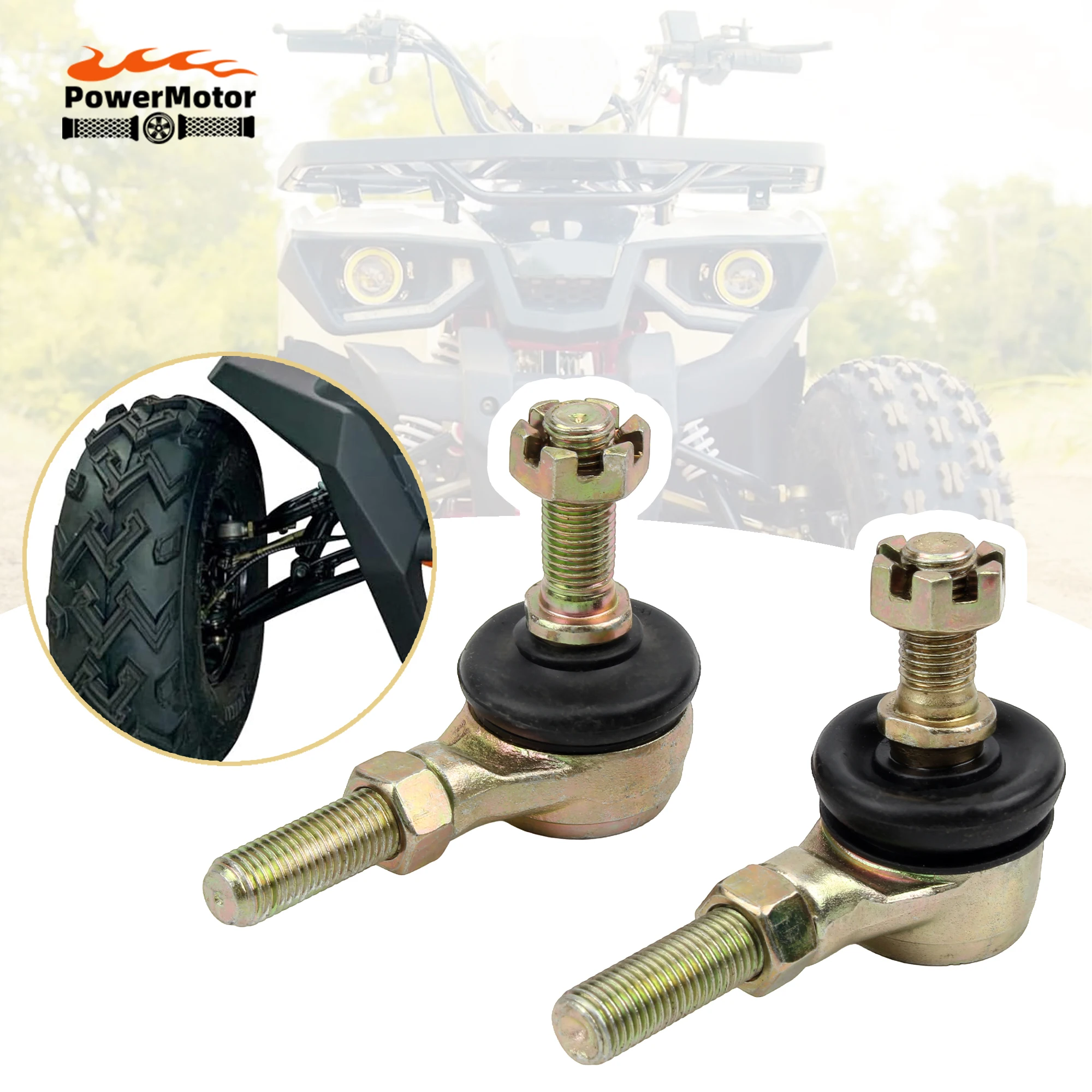 Quad Dirt Bike Go Kart Scooter Accessories For ATV 50cc 110cc 150cc 200cc 250cc 300cc M10 Left Right Tie Steering Rod Ball Joint
Quad Dirt Bike Go Kart Scooter Accessories For ATV 50cc 110cc 150cc 200cc 250cc 300cc M10 Left Right Tie Steering Rod Ball Joint