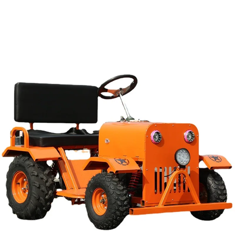 Electric parent-child Internet celebrity four-wheeled ATV electric tractor can seat children's double go-kart UTV
Electric parent-child Internet celebrity four-wheeled ATV electric tractor can seat children's double go-kart UTV