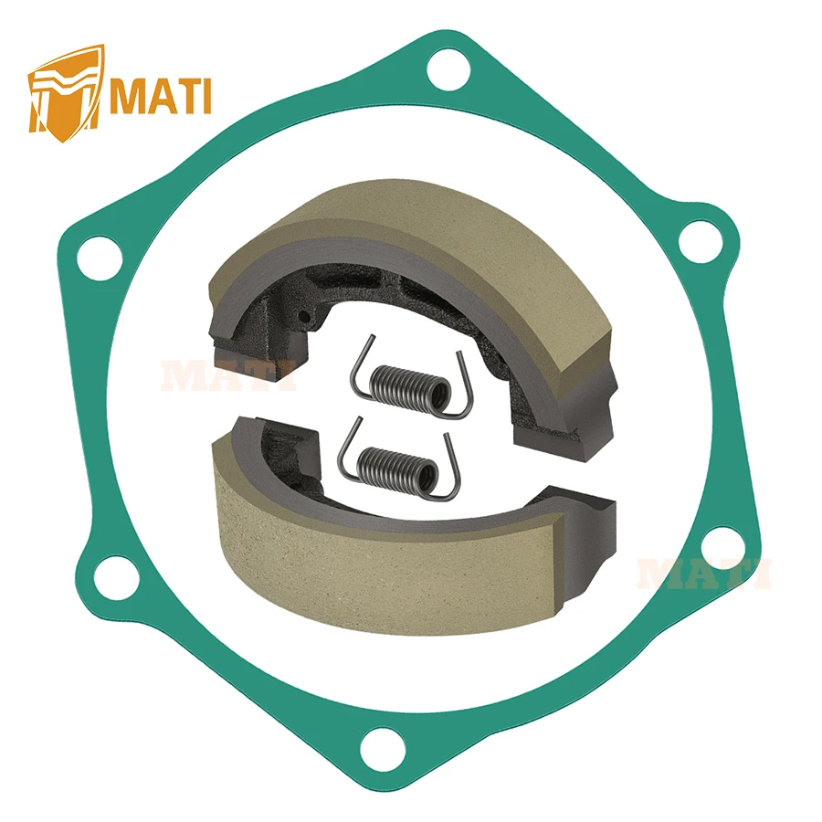 M MATI Brake Shoes w/Springs & Gasket for Compact Utility Tractors John Deere 650 670 CH15066 CH20140 CH15065 M803176
M MATI Brake Shoes w/Springs & Gasket for Compact Utility Tractors John Deere 650 670 CH15066 CH20140 CH15065 M803176