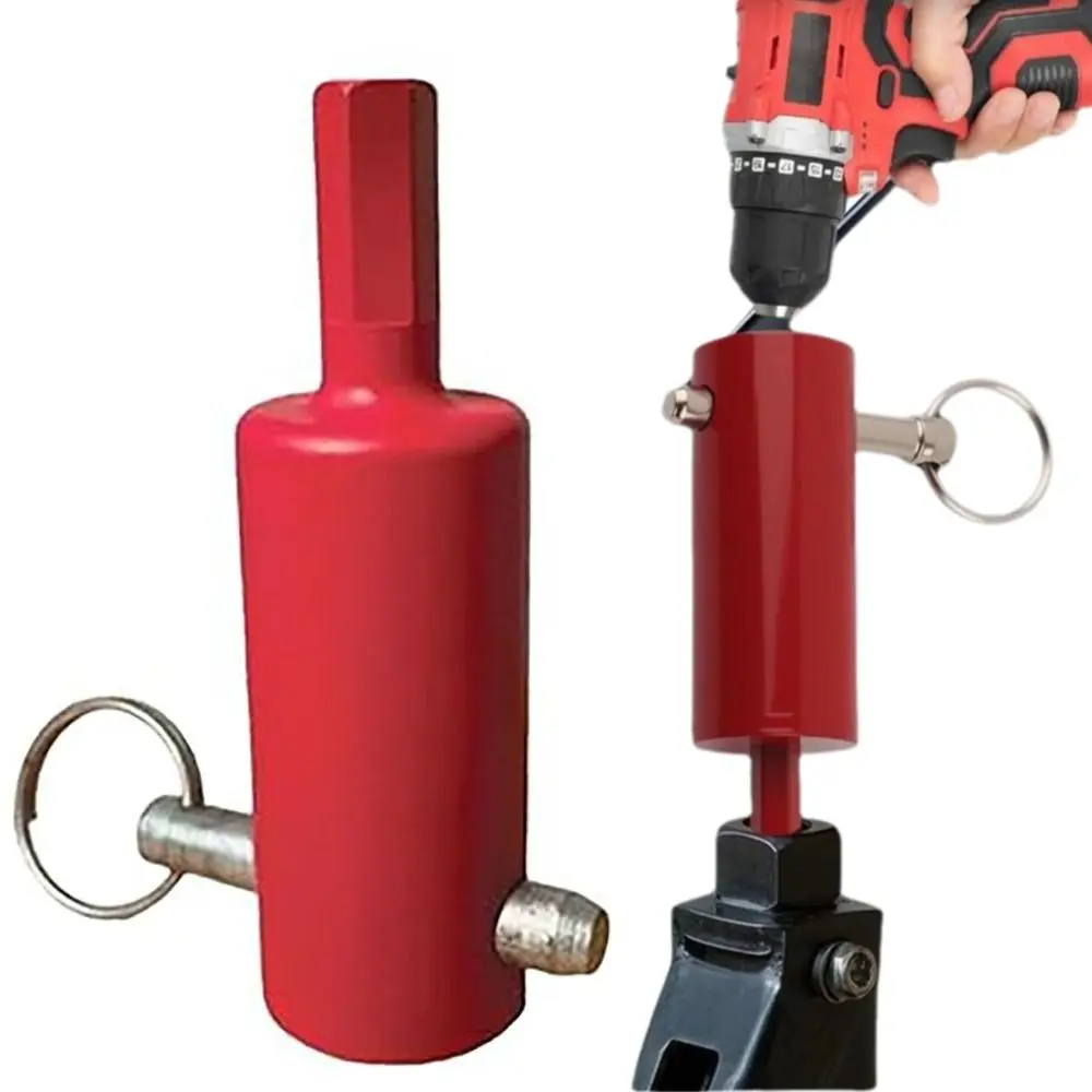 Heavy Duty Trailer Jack Drill Adapter Tool Fast Lifting Effortless Power Drill Crank Handle Durable Drill Attachment
Heavy Duty Trailer Jack Drill Adapter Tool Fast Lifting Effortless Power Drill Crank Handle Durable Drill Attachment