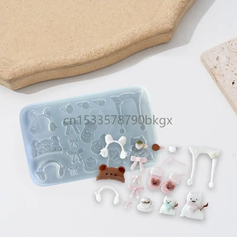 Winter Glove Accessories Silicone Mold Epoxy Accessory Mould Jewelry Making Tool J78E
Winter Glove Accessories Silicone Mold Epoxy Accessory Mould Jewelry Making Tool J78E