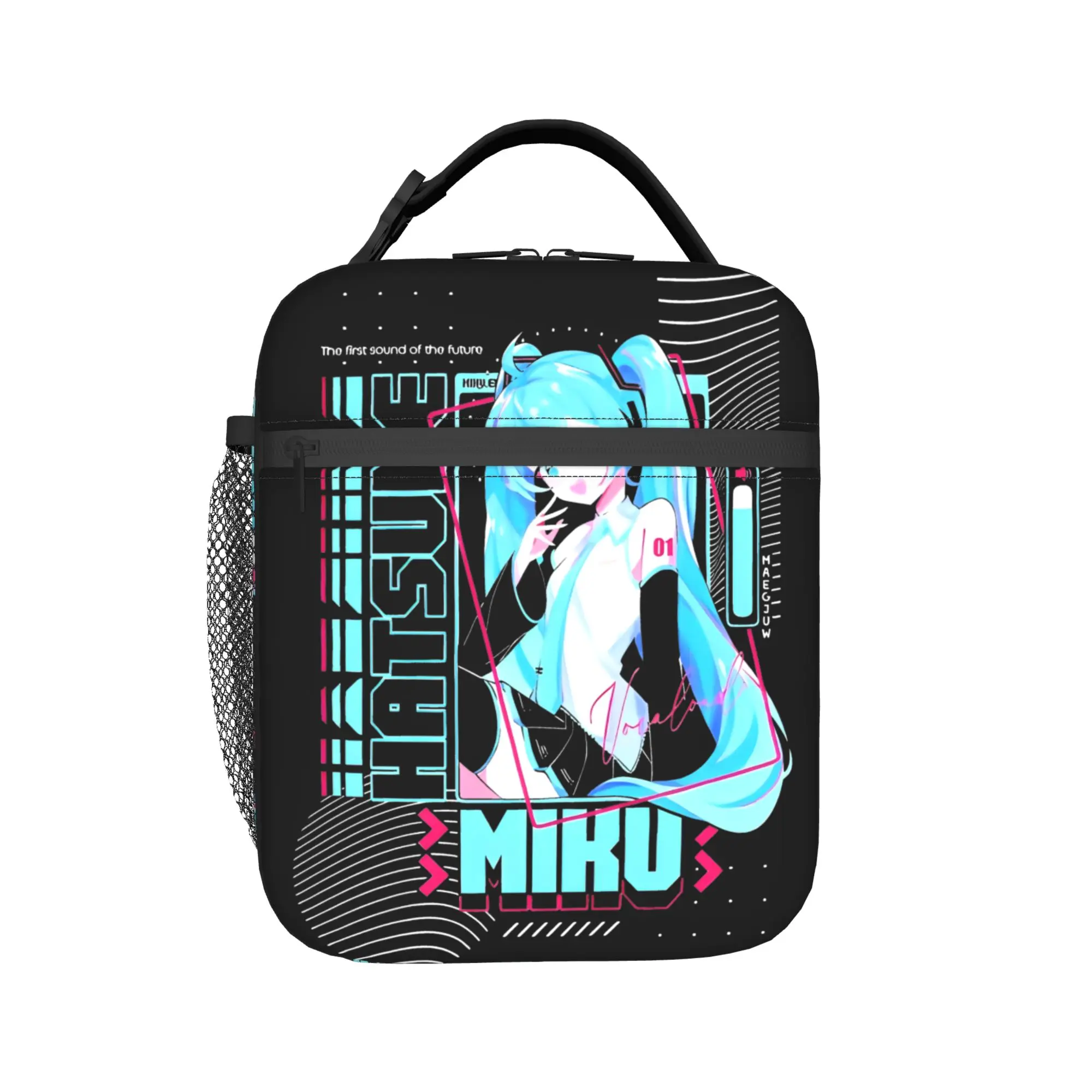 Hatsune Miku Thermal Insulated Lunch Bags for Office Portable Food Container Bags Men Women Thermal Cooler Lunch Boxes
Hatsune Miku Thermal Insulated Lunch Bags for Office Portable Food Container Bags Men Women Thermal Cooler Lunch Boxes