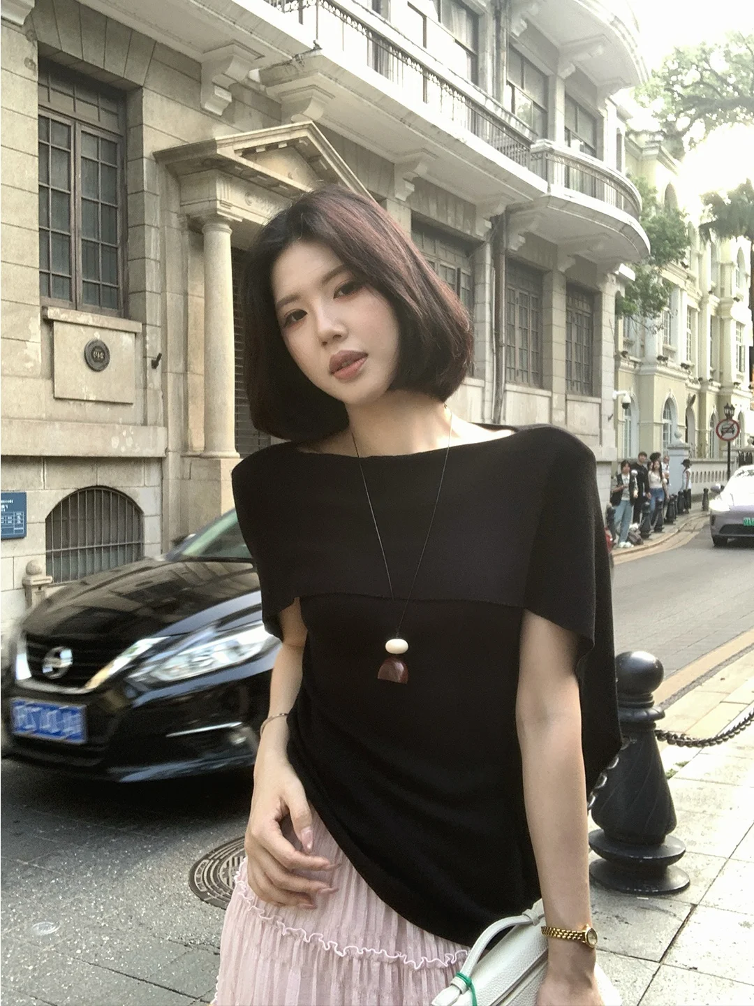 Minimalist Shoulder Wrap One-Shoulder Knitted Top Women's Summer New Style Sweet And Spicy Two-Piece Look W9862 MIMOSA BEAUTY
Minimalist Shoulder Wrap One-Shoulder Knitted Top Women's Summer New Style Sweet And Spicy Two-Piece Look W9862 MIMOSA BEAUTY