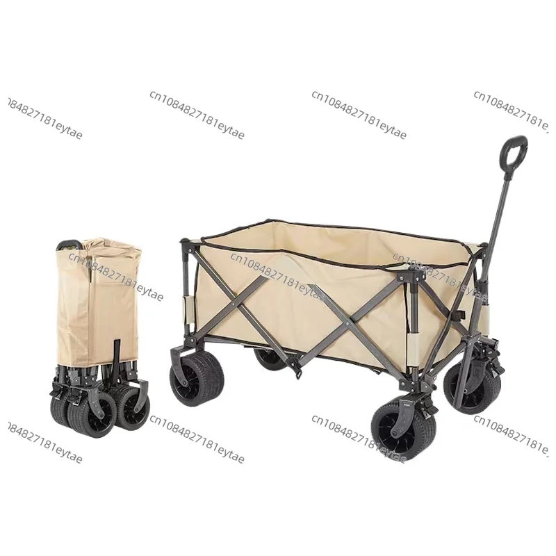 Foldable Camping Wagon Collapsible Utility Cart for Outdoor Picnic Grocery Heavy Duty Trolley
Foldable Camping Wagon Collapsible Utility Cart for Outdoor Picnic Grocery Heavy Duty Trolley