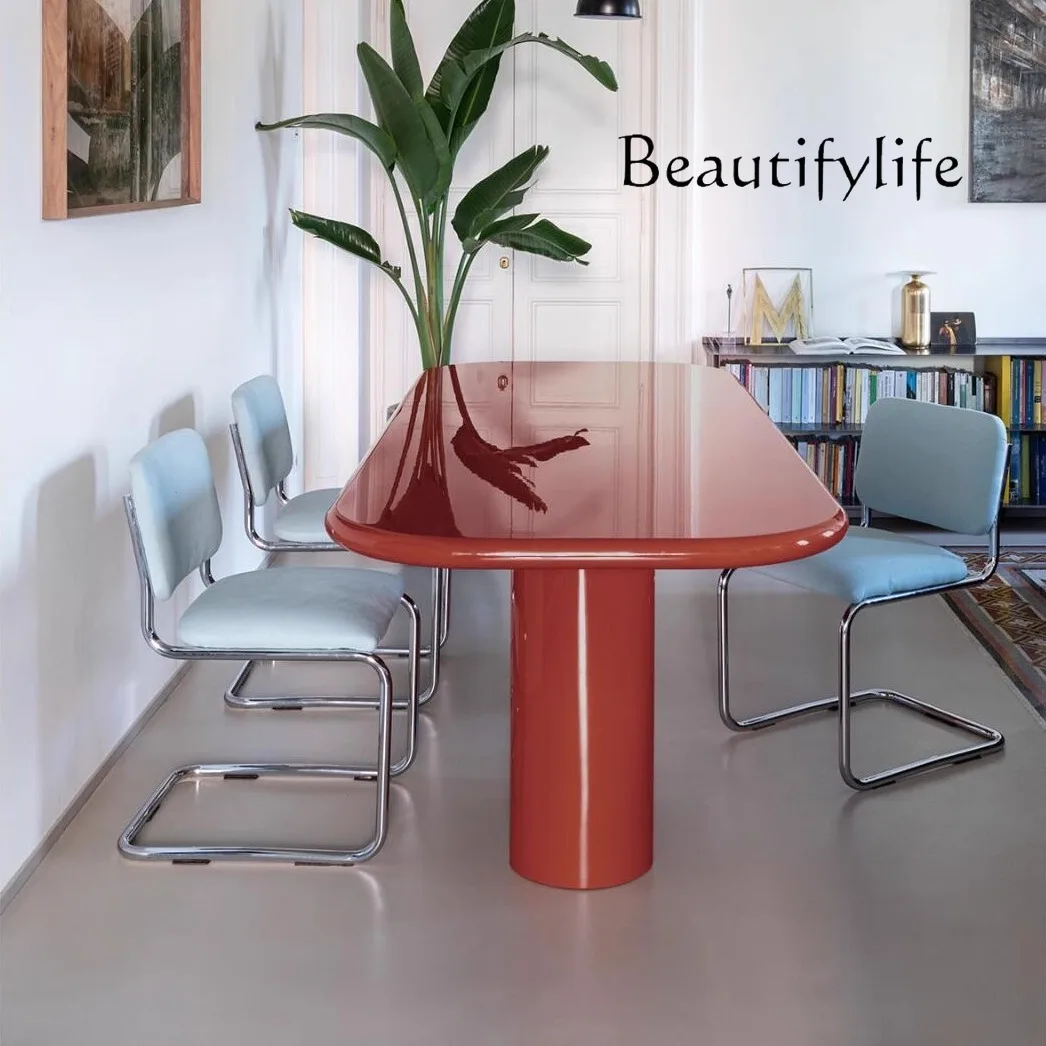 Light luxury living room desk minimalist dining table negotiation studio conference table
Light luxury living room desk minimalist dining table negotiation studio conference table