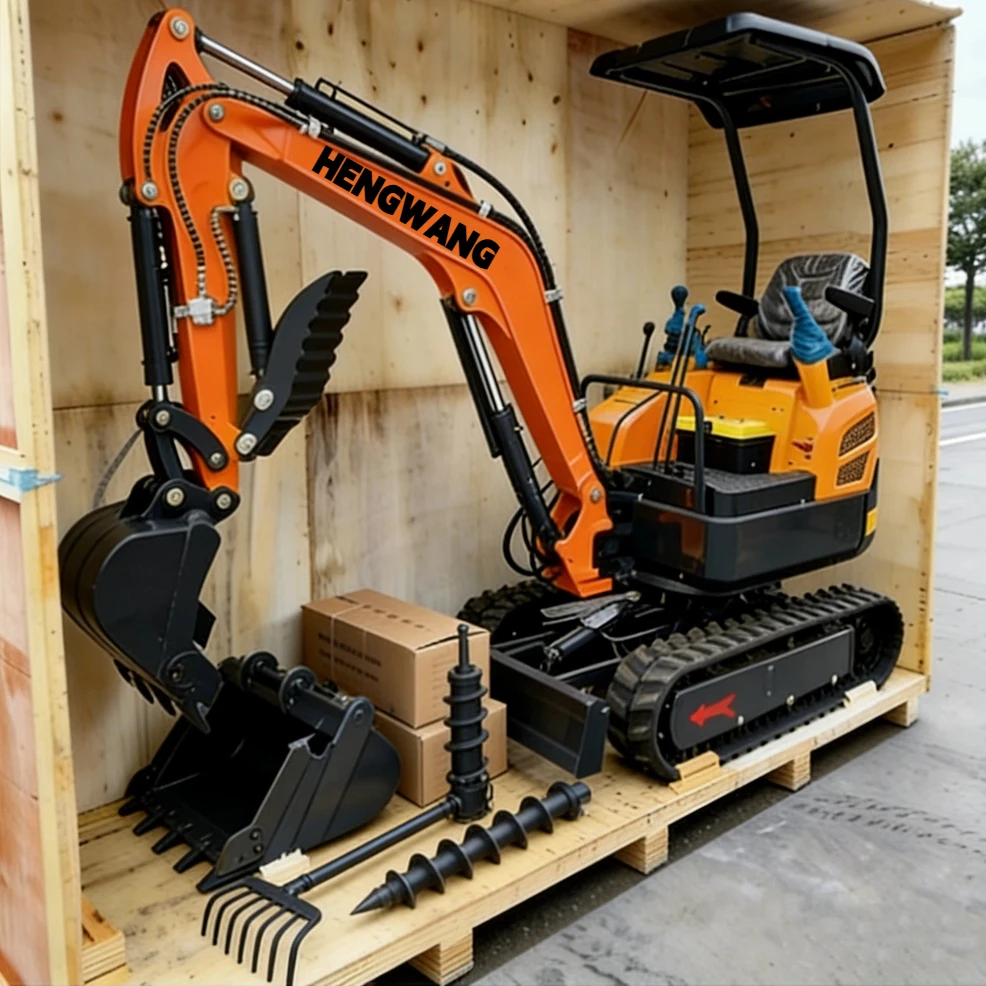 2 Ton Mini Excavator Diesel Engine Crawler Excavator Multifunctional Mini Digger With Attachments For Construction Customized
2 Ton Mini Excavator Diesel Engine Crawler Excavator Multifunctional Mini Digger With Attachments For Construction Customized