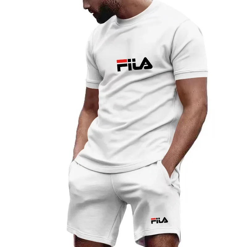 2026 Summer Men's Casual Loose Comfortable Breathable Quick-Drying Short-Sleeved Sport T-Shirt and Shorts Set
2026 Summer Men's Casual Loose Comfortable Breathable Quick-Drying Short-Sleeved Sport T-Shirt and Shorts Set
