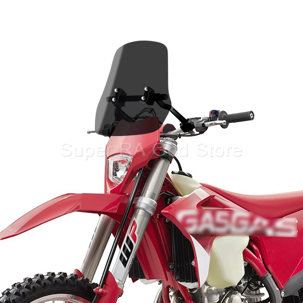 For GASGAS EC 250F Adventure motorcycle front windshield with 12mm navigation bracket tube
For GASGAS EC 250F Adventure motorcycle front windshield with 12mm navigation bracket tube