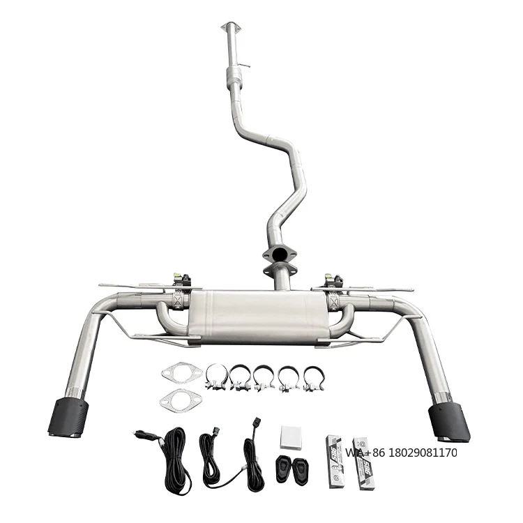 For Changan 1.5T 2018 Tuned Exhaust System Electronic Valve Muffler High Performance Cat Back Exhaust Pipe
For Changan 1.5T 2018 Tuned Exhaust System Electronic Valve Muffler High Performance Cat Back Exhaust Pipe