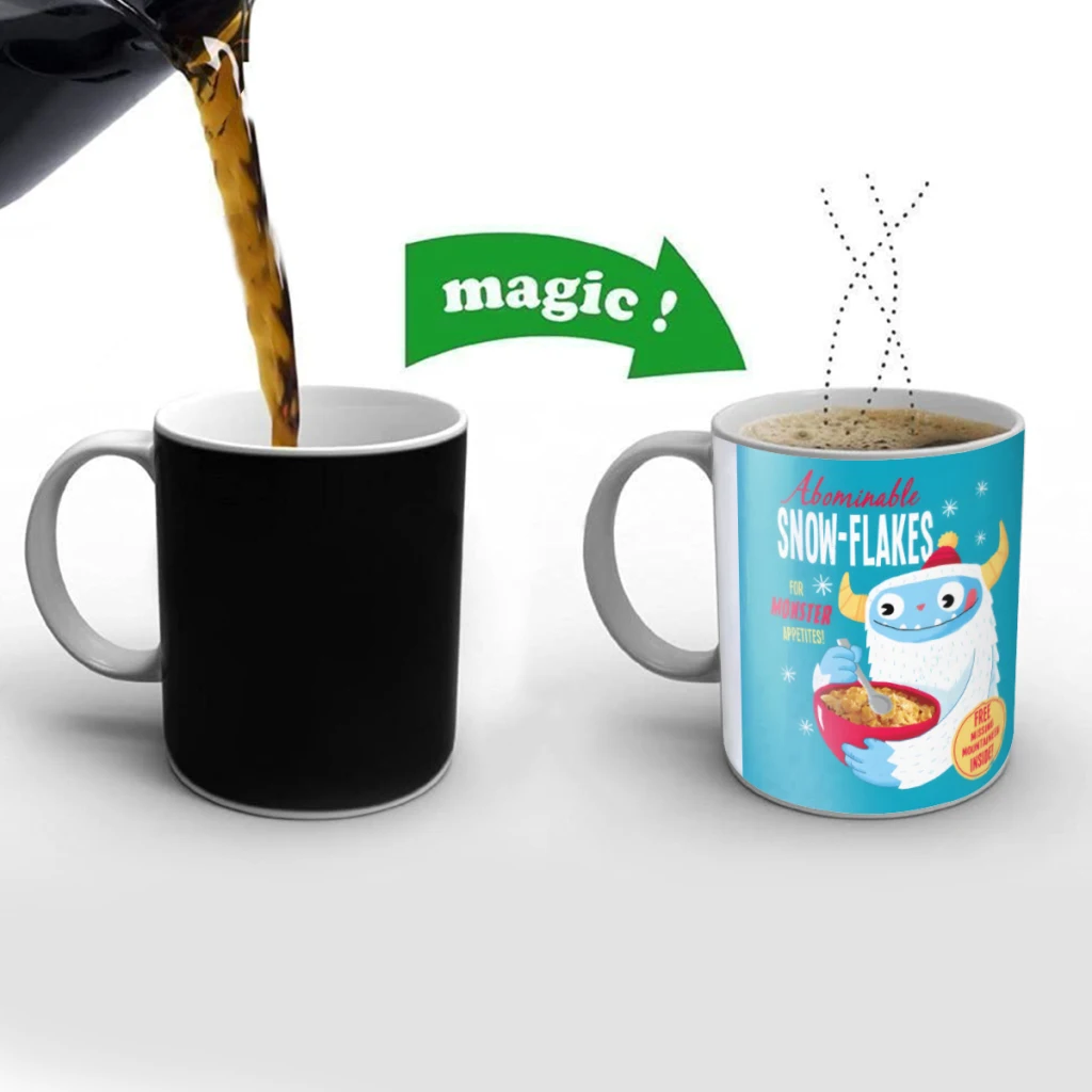 Abominable SnowFlakes Creativity Change Color Chang mug Ceramic mug Hot Coffee Cup Breakfast Cup Mug Friend Gift
Abominable SnowFlakes Creativity Change Color Chang mug Ceramic mug Hot Coffee Cup Breakfast Cup Mug Friend Gift