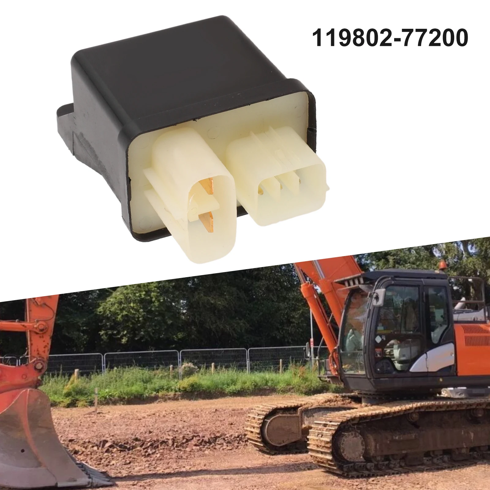 1x Safe Relay 119802-77200 Control Unit Correct Connector Direct Installation Excavator For Hitach ZX-3 High Grade
1x Safe Relay 119802-77200 Control Unit Correct Connector Direct Installation Excavator For Hitach ZX-3 High Grade