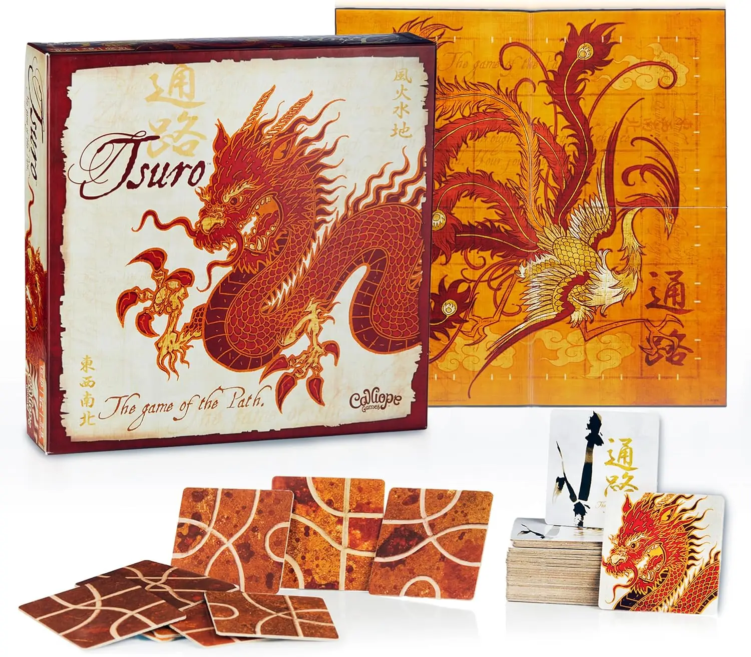 Tsuro - The Game of The Path: Family Strategy Board Game for 2-8 Players, Ages 8 & Up
Tsuro - The Game of The Path: Family Strategy Board Game for 2-8 Players, Ages 8 & Up