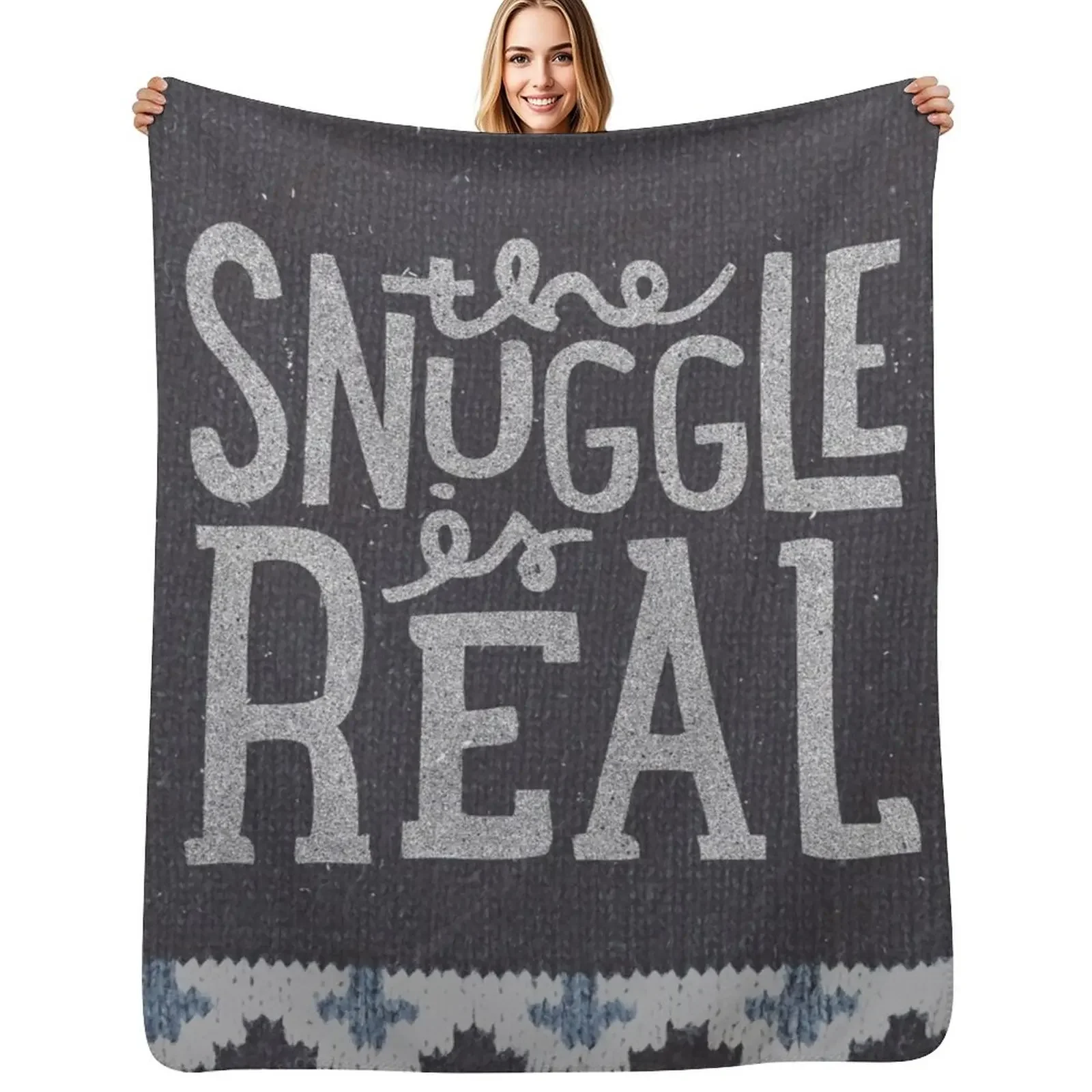 the SNUGGLE is REAL Throw Blanket Decoratives Cute Plaid Beach cosplay anime Blanket
the SNUGGLE is REAL Throw Blanket Decoratives Cute Plaid Beach cosplay anime Blanket