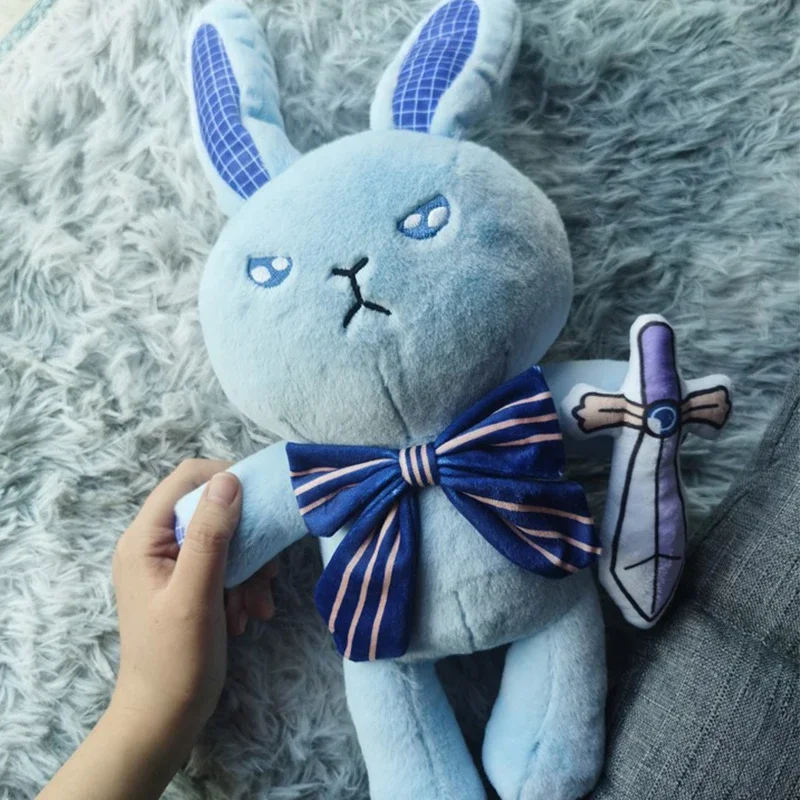 Anime Nu: Carnival Edmond Cute Rabbit Knight Plush Cotton Doll Plushie 40CM Toy Pillow Cosplay Cotton Padding Christmas Gift
Anime Nu: Carnival Edmond Cute Rabbit Knight Plush Cotton Doll Plushie 40CM Toy Pillow Cosplay Cotton Padding Christmas Gift