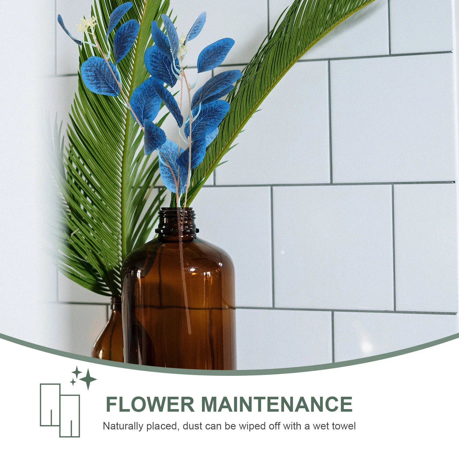 3Pcs Faux Eucalyptus Leaves Artificial Plants Vivid Color Realistic Decorative Bouquet Fake Leaves for Vase Garland
3Pcs Faux Eucalyptus Leaves Artificial Plants Vivid Color Realistic Decorative Bouquet Fake Leaves for Vase Garland