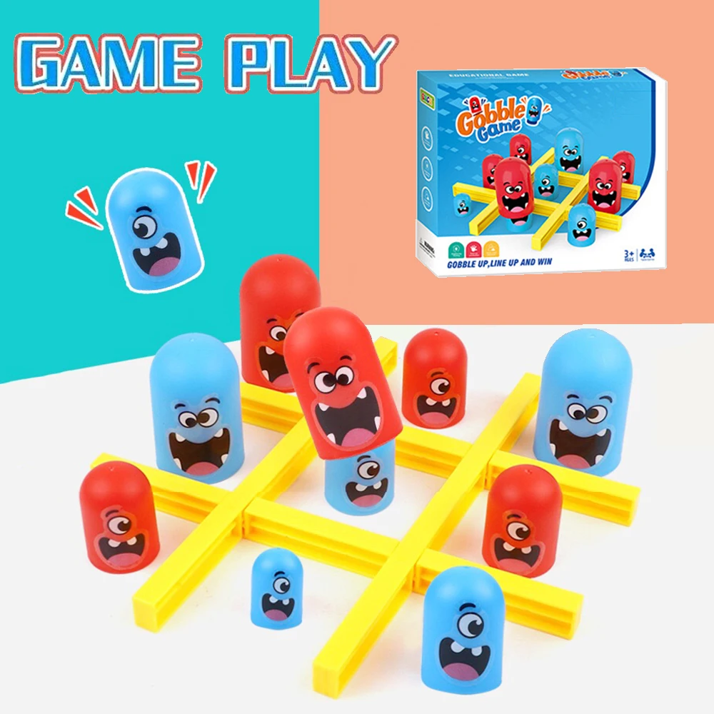 Tic Tac Toe Intellectual Funny Table Board Games Big Eating Small Chess Interactive Multiplayer Party Games Toys for Kids Adult
Tic Tac Toe Intellectual Funny Table Board Games Big Eating Small Chess Interactive Multiplayer Party Games Toys for Kids Adult