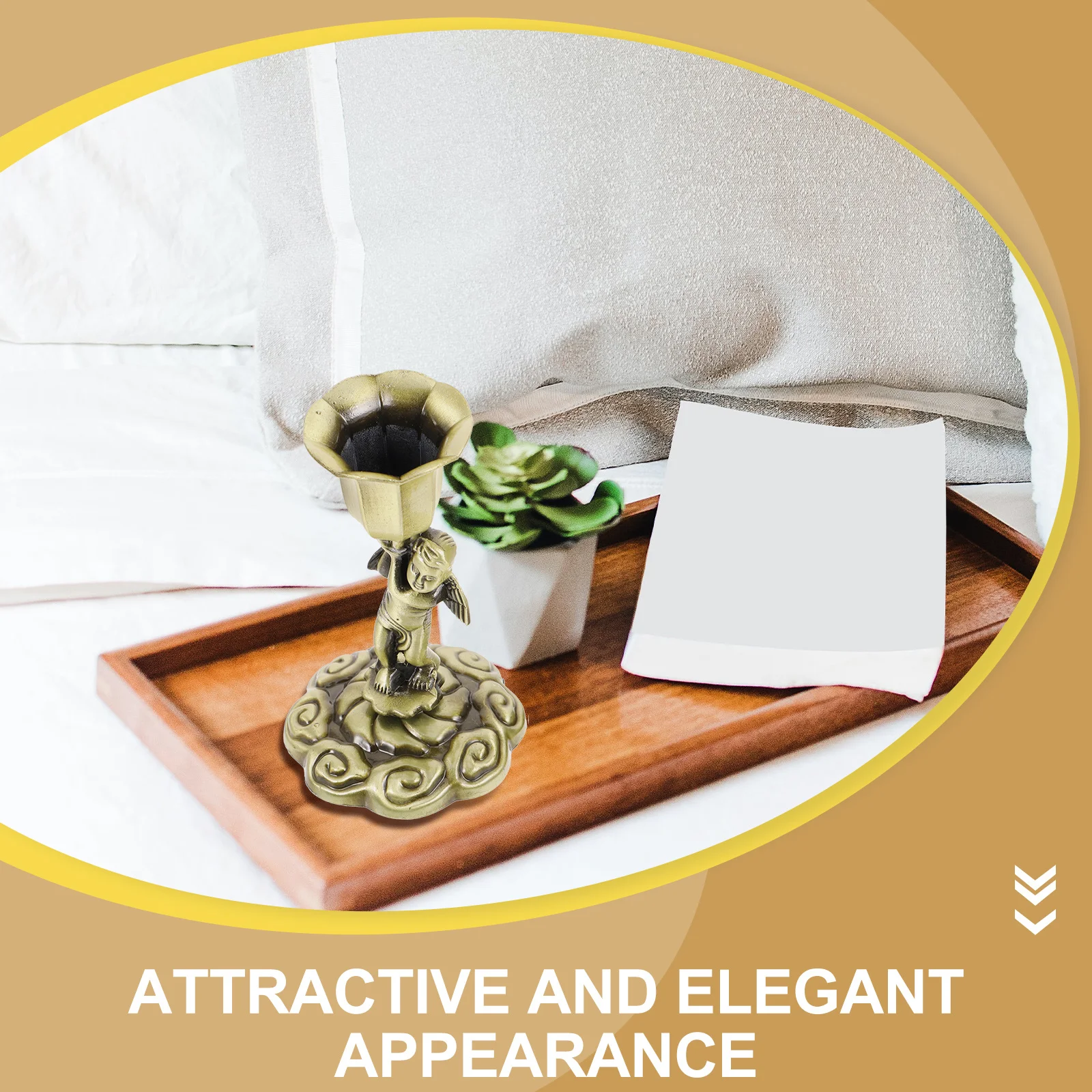 2pcs Vintage Bronze Candlestick Premium Zinc Alloy Retro Holder For Home Decor Table Stand Party Decoration Metal
2pcs Vintage Bronze Candlestick Premium Zinc Alloy Retro Holder For Home Decor Table Stand Party Decoration Metal