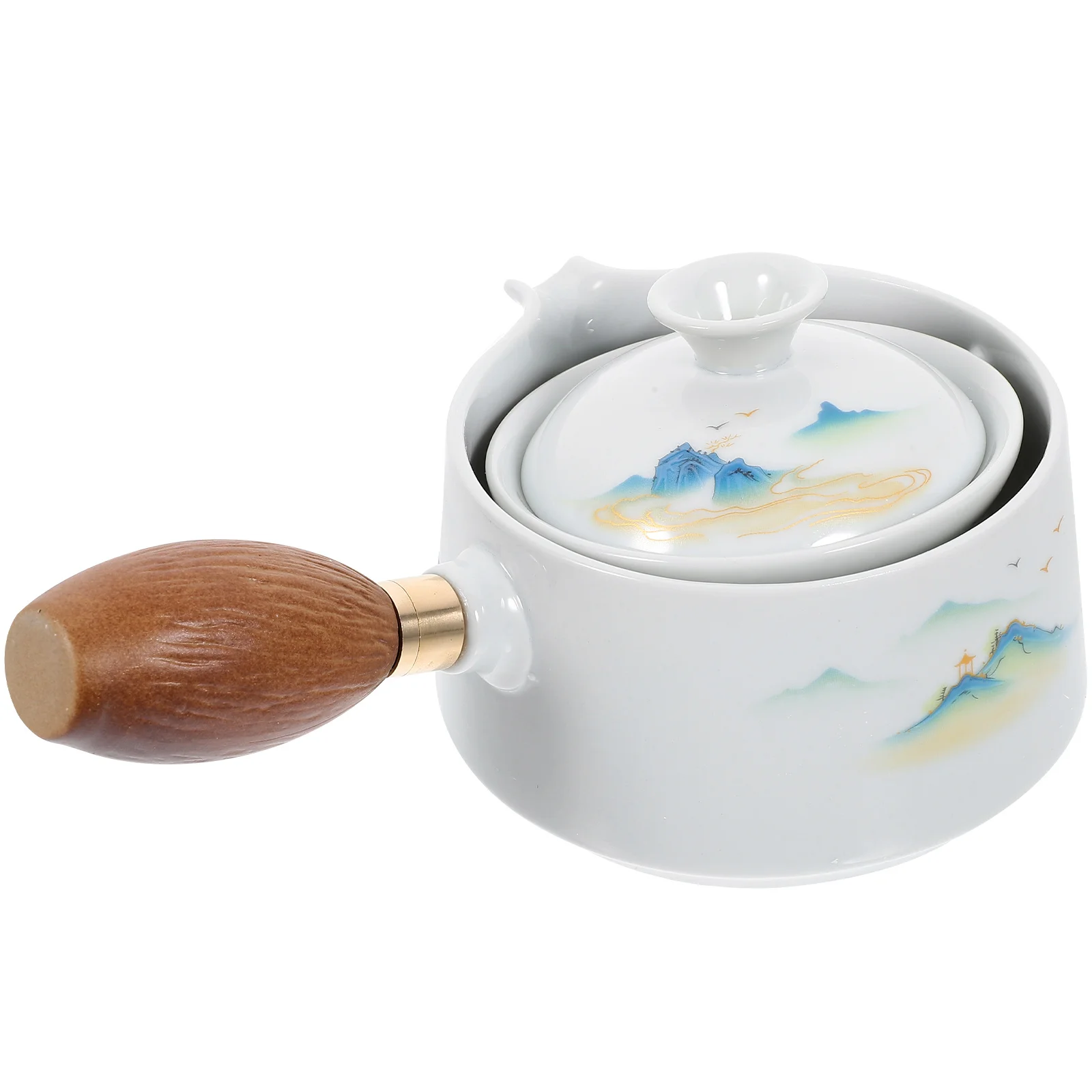 Tea Pots Side Porcelain Teapot Delicate Loose Vintage Kettle with Infuser Office
Tea Pots Side Porcelain Teapot Delicate Loose Vintage Kettle with Infuser Office