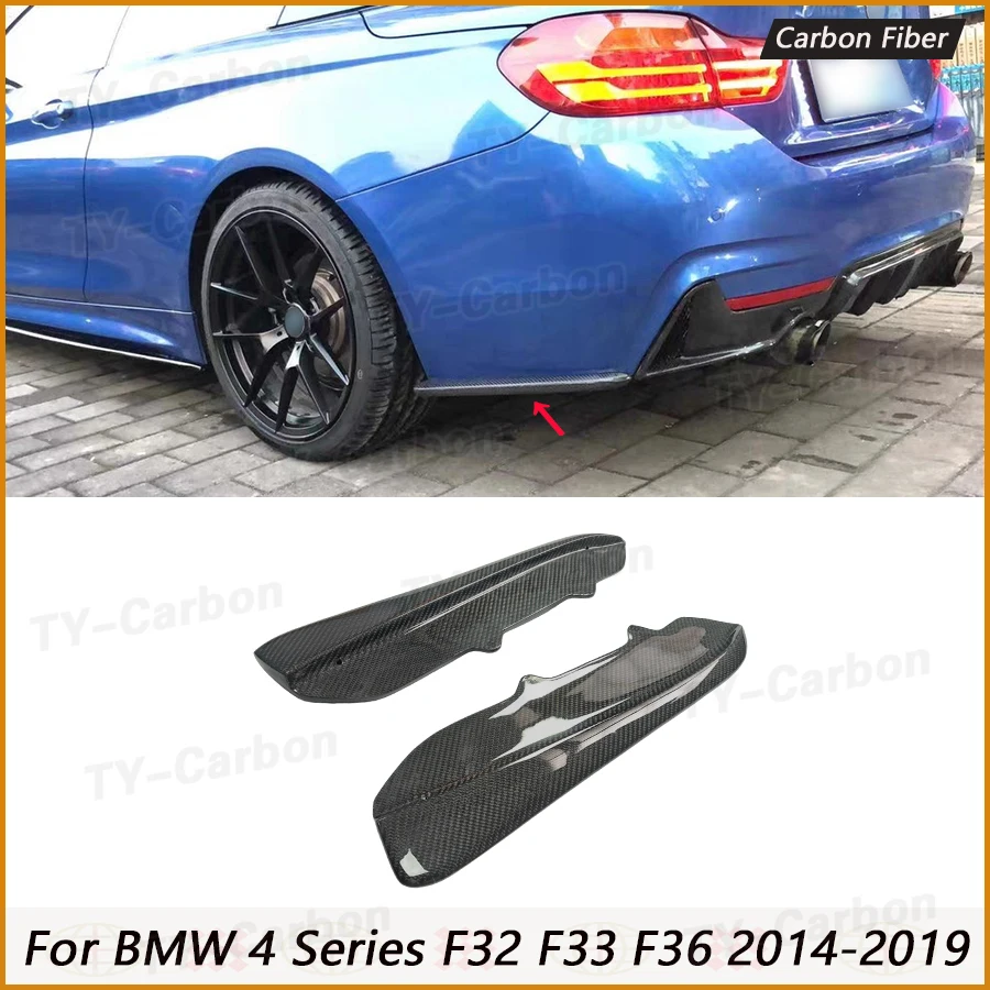 Carbon Fiber Rear Bumper Diffuser Splitters Apron For BMW 4 Series F32 F33 F36 M Sport 2014 - 2019 Sport Style Side Spoiler FRP
Carbon Fiber Rear Bumper Diffuser Splitters Apron For BMW 4 Series F32 F33 F36 M Sport 2014 - 2019 Sport Style Side Spoiler FRP