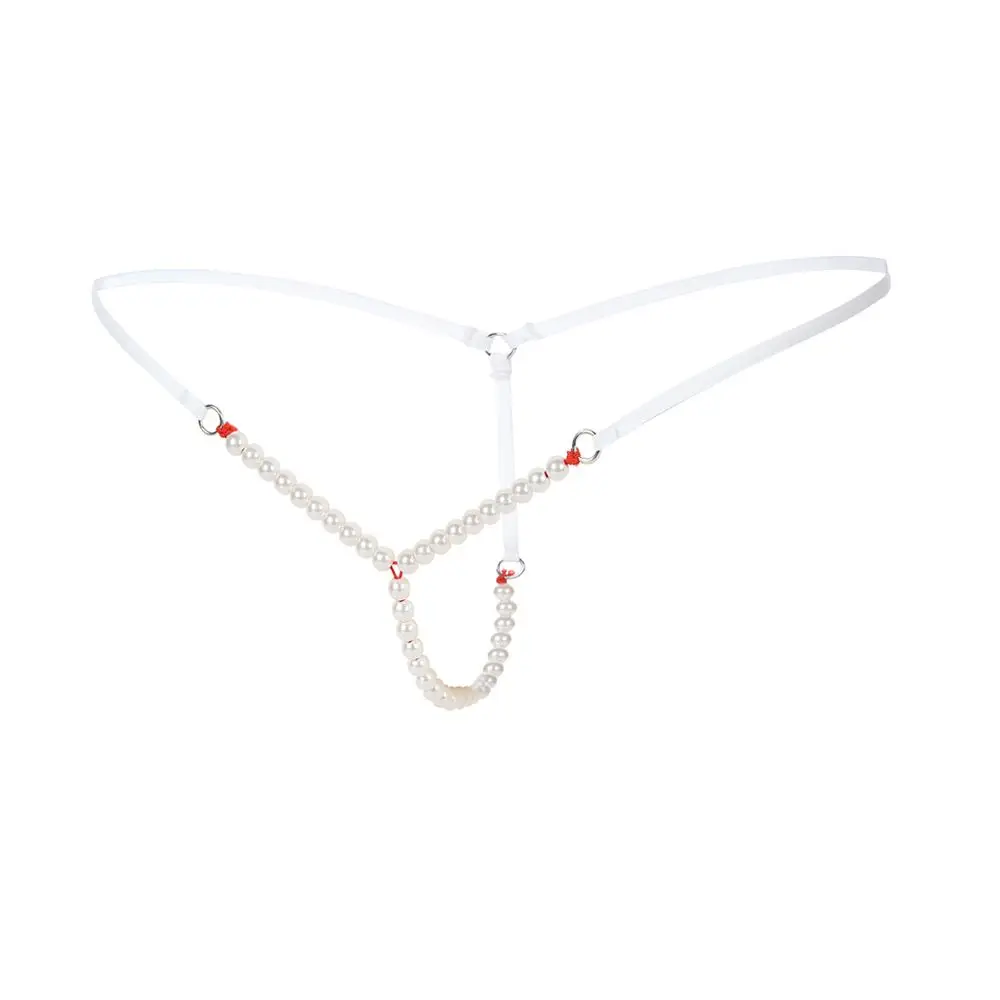 Сексуальное нижнее белье с жемчугом на бретелях, футболки, стринги, нижнее белье 
Сексуальное нижнее белье с жемчугом на бретелях, футболки, стринги, нижнее белье